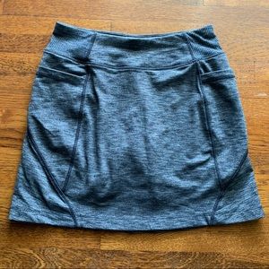 Athleta Skort Dark Gray with Pockets * XS